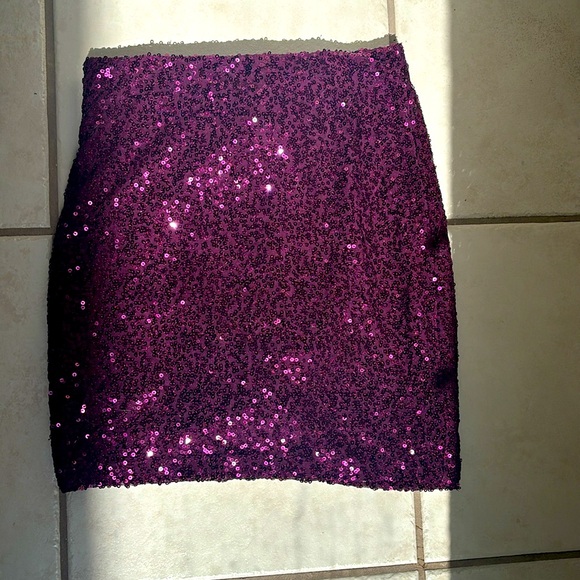 Windsor Sequins Mini Skirt - Picture 3 of 5